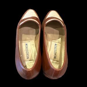 Nordstrom Women's Brown and Tan Loafers Size 6 1/2